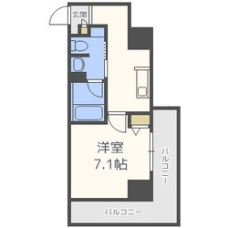 フォレステージュ北堀江の物件間取画像